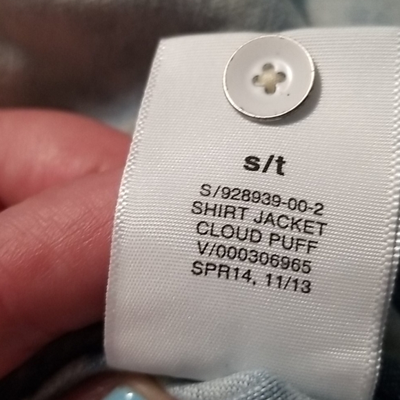 GAP blue jean shirt - Picture 9 of 9